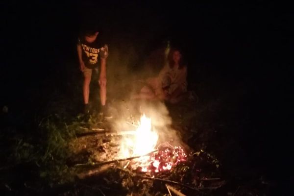 Nocleh pod širým nebem
