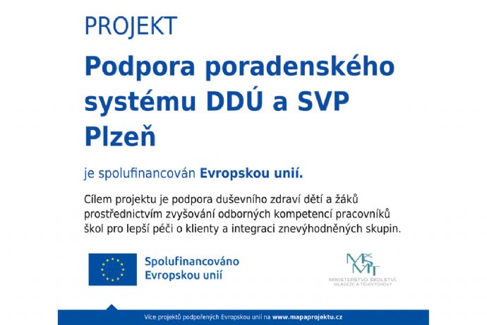 Podpora poradenského systému DDÚ a SVP Plzeň